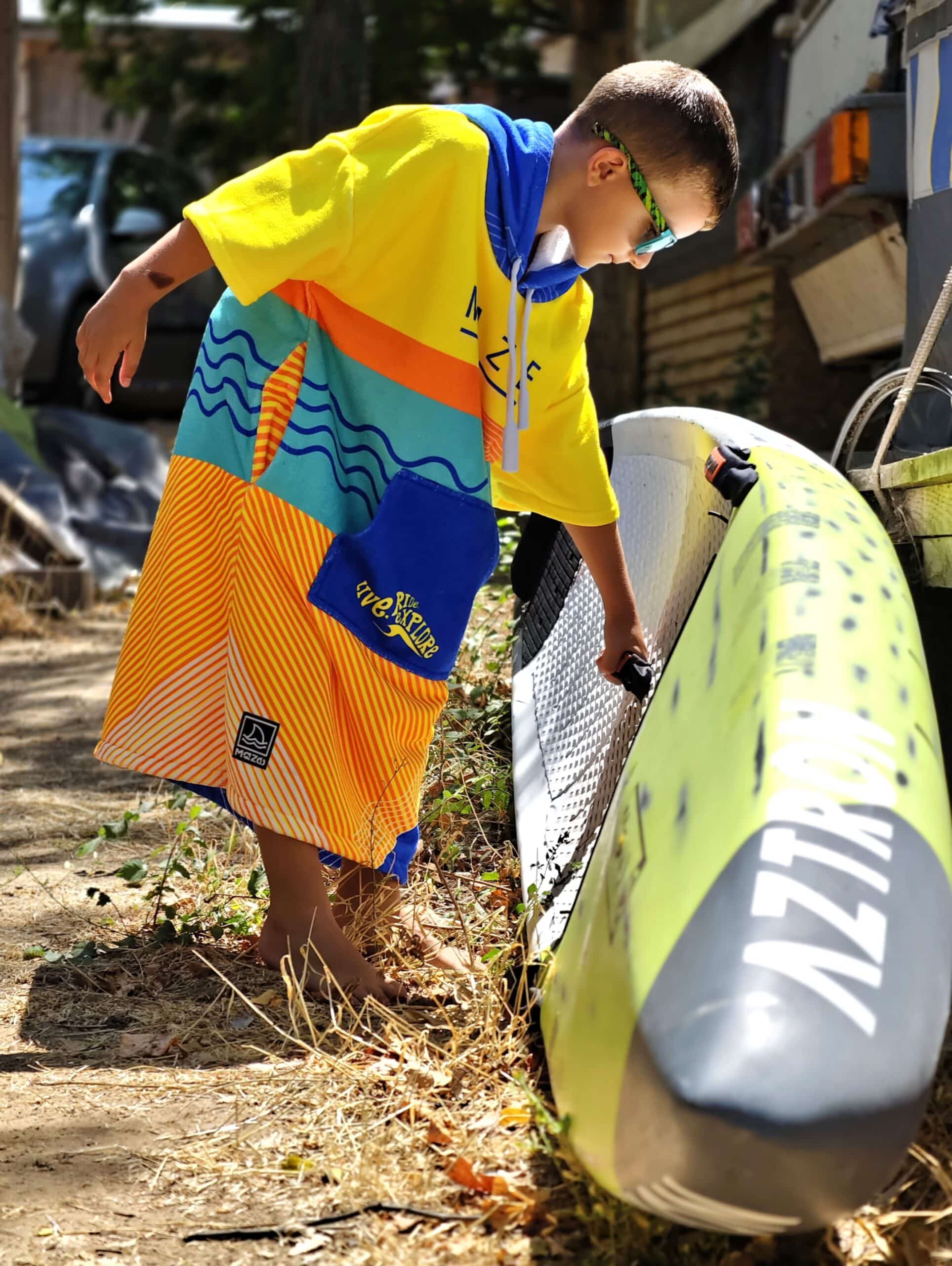 ДЕТСКО ПОНЧО MAZE MULTICOLOR